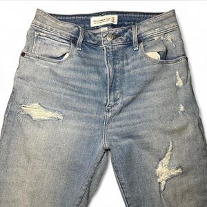 Abercrombie & Fitch High Rise Skinny Ankle Jeans